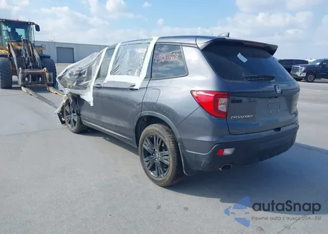 2019 Honda Passport Sport from USA, damaged, VIN 5FNYF7H23KB000613
